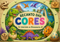 Imagem da Coleção Recanto das Cores - Colorindo os Dinossauros