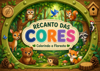 Imagem da Coleção Recanto das Cores - Colorindo a Floresta